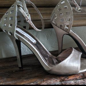 Steve Madden Silver Heels